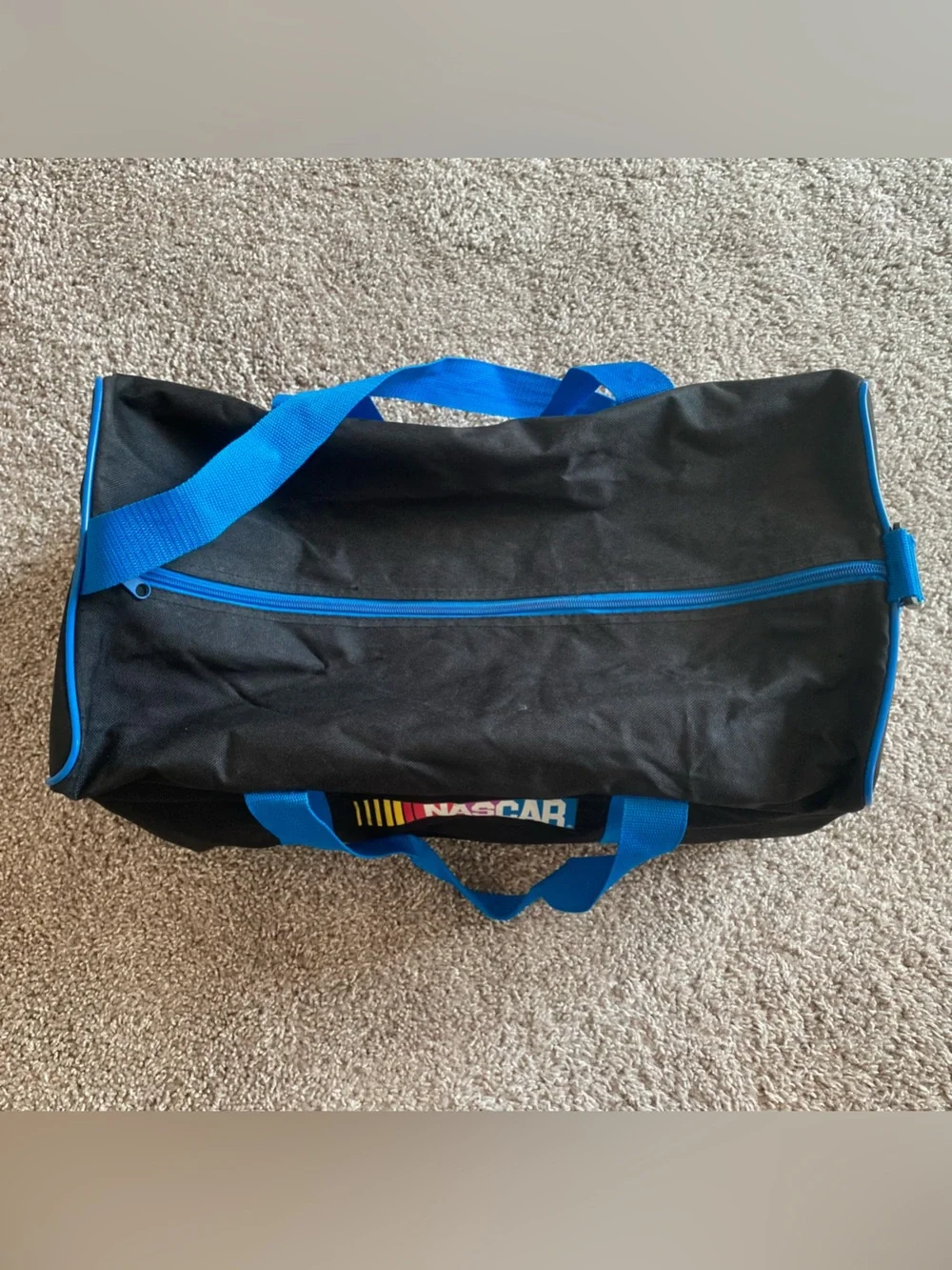 Vintage Nascar MBNA duffle bag